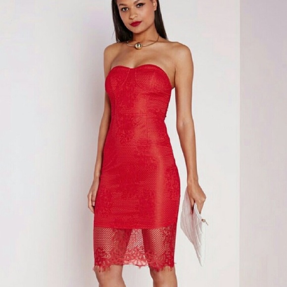Missguided Dresses & Skirts - Only worn once lace dress